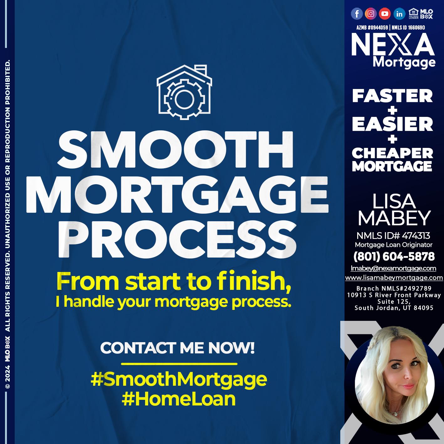 SMOOTH - Lisa Mabey -Mortgage Loan Originator
