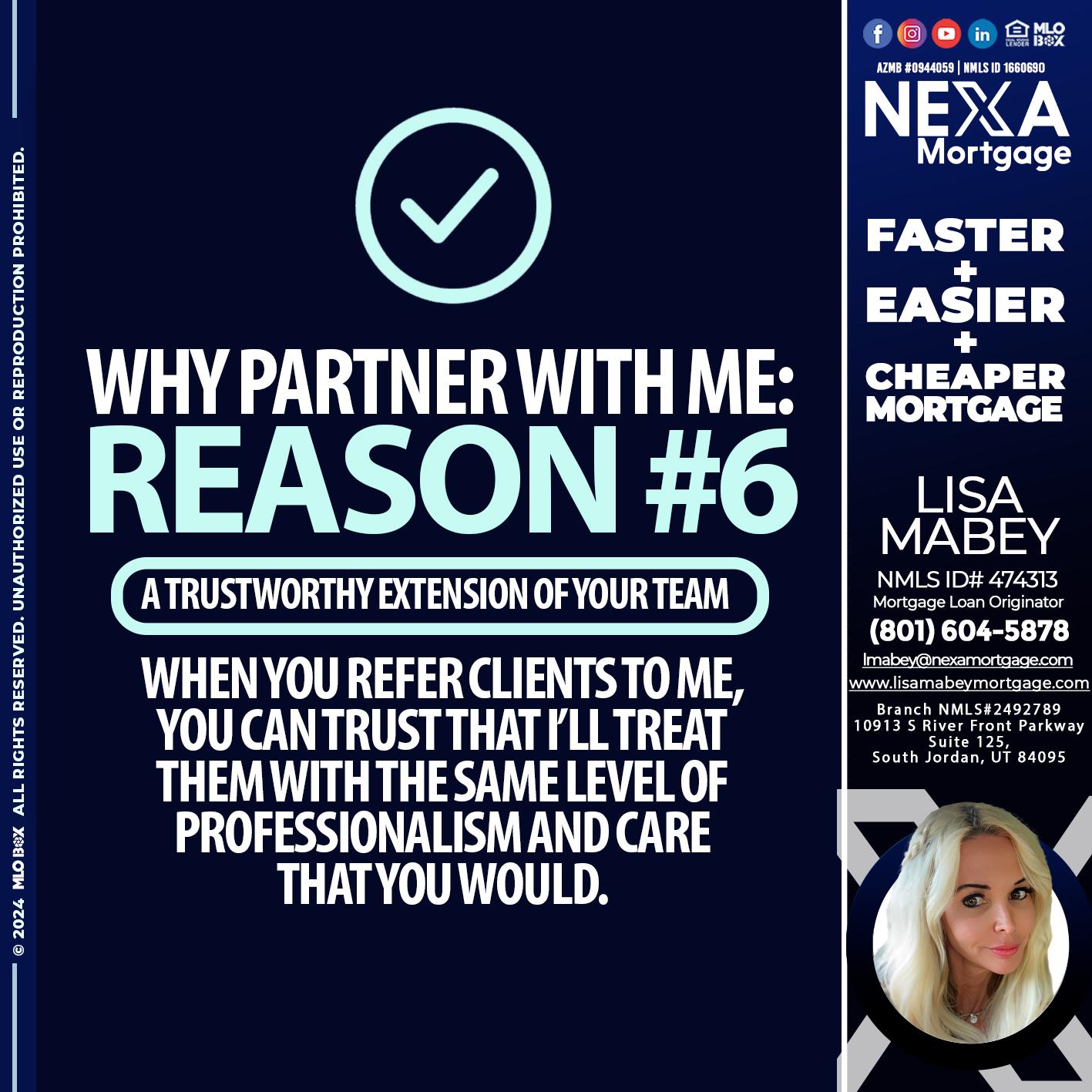 R6 - Lisa Mabey -Mortgage Loan Originator
