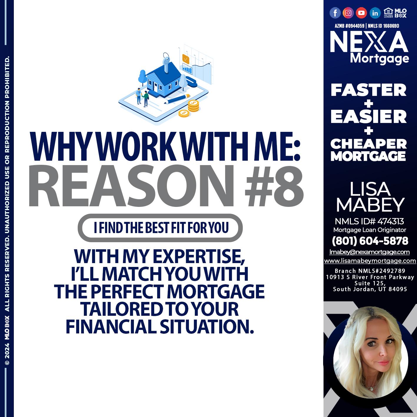R8 - Lisa Mabey -Mortgage Loan Originator