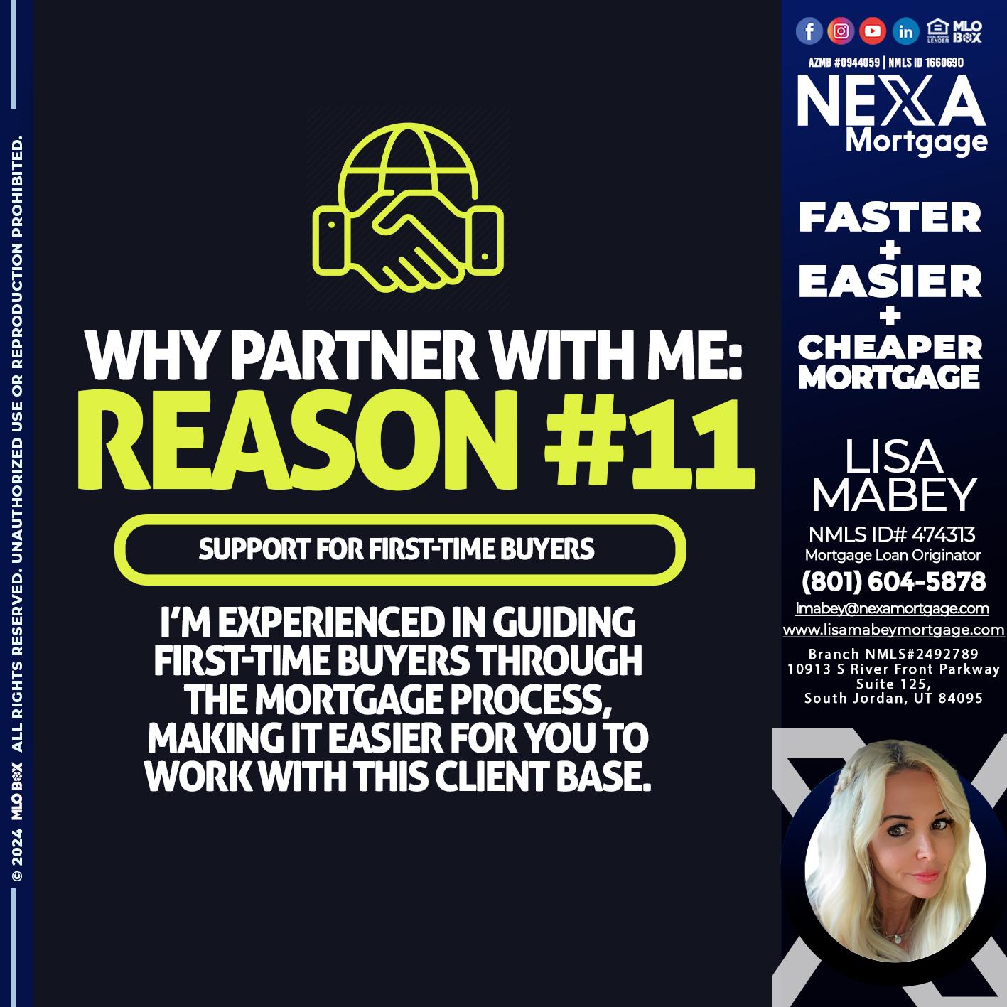 R11 - Lisa Mabey -Mortgage Loan Originator
