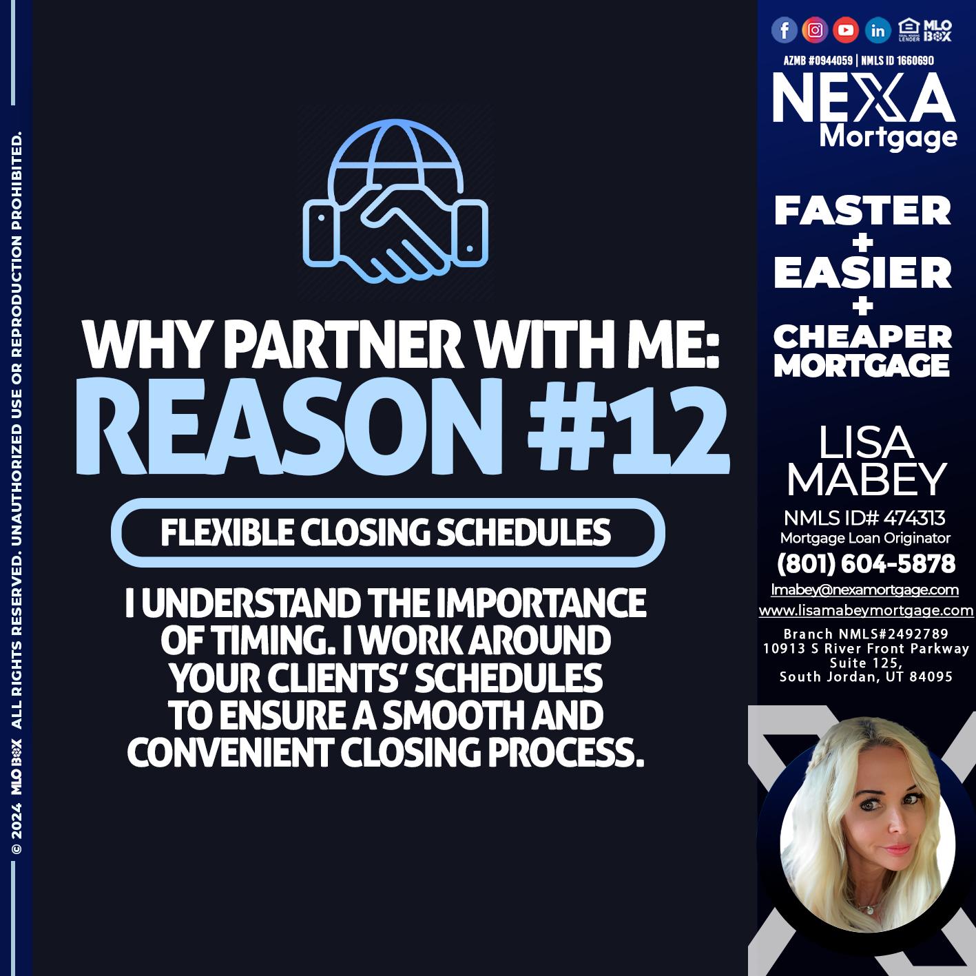 R12 - Lisa Mabey -Mortgage Loan Originator