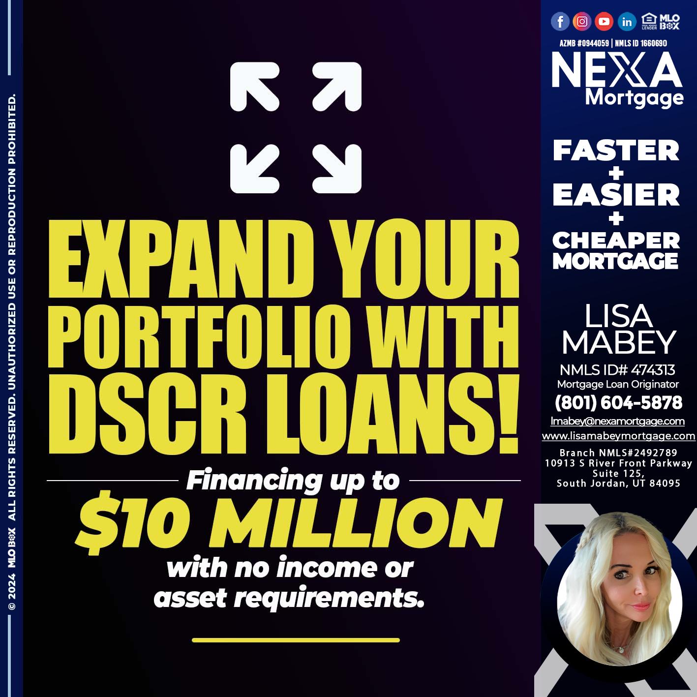 expand your - Lisa Mabey -Mortgage Loan Originator