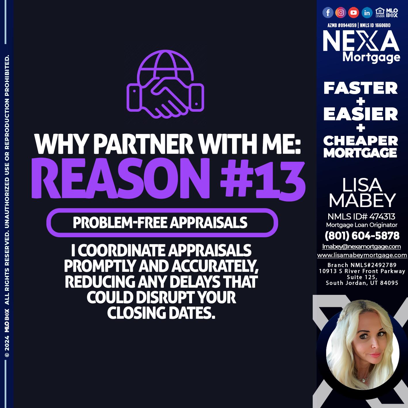 R13 - Lisa Mabey -Mortgage Loan Originator