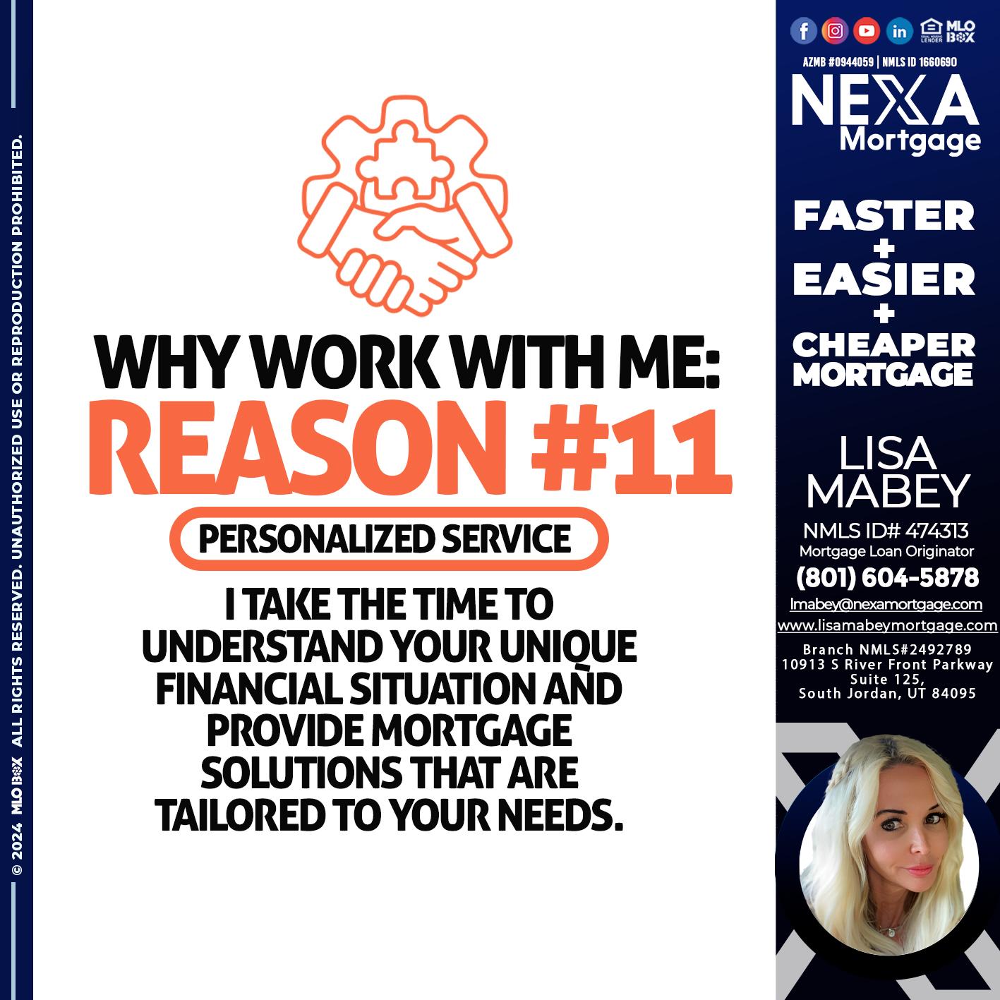 R11 - Lisa Mabey -Mortgage Loan Originator