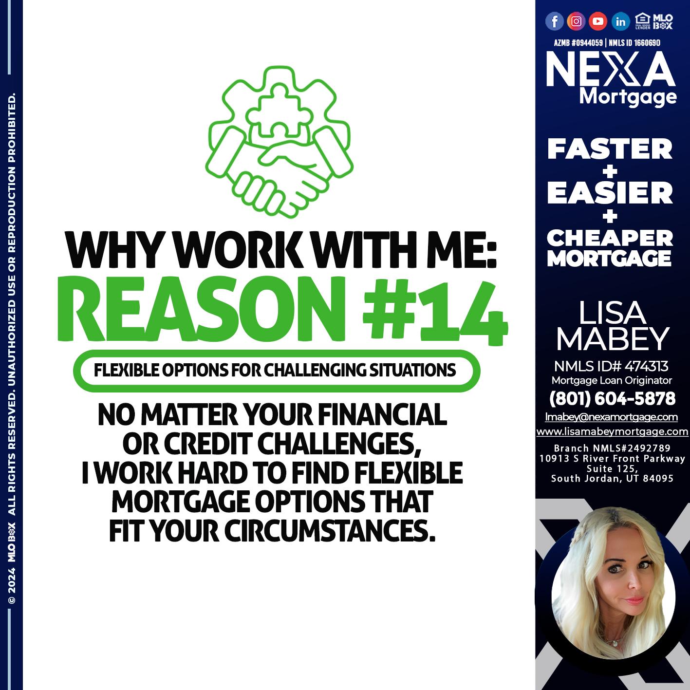 R14 - Lisa Mabey -Mortgage Loan Originator