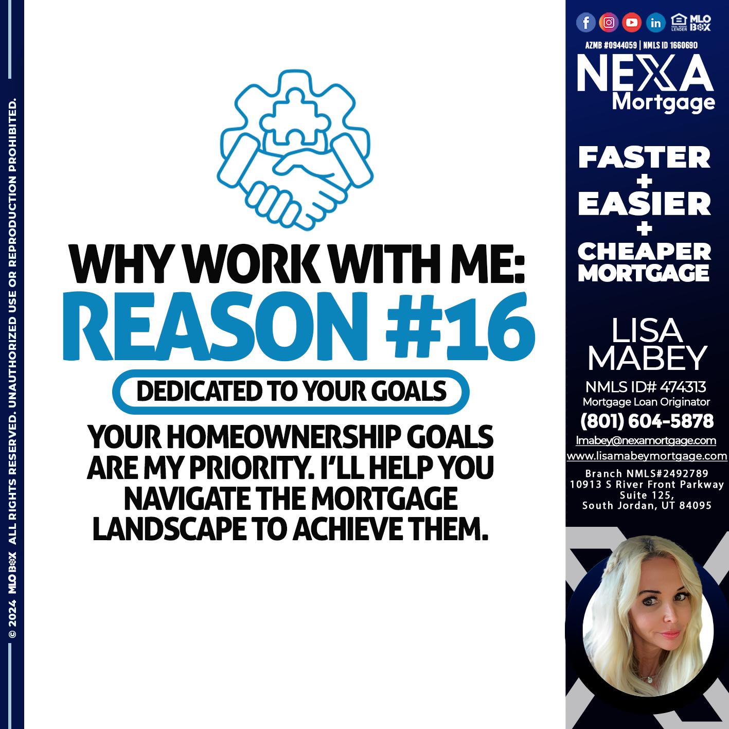 R16 - Lisa Mabey -Mortgage Loan Originator