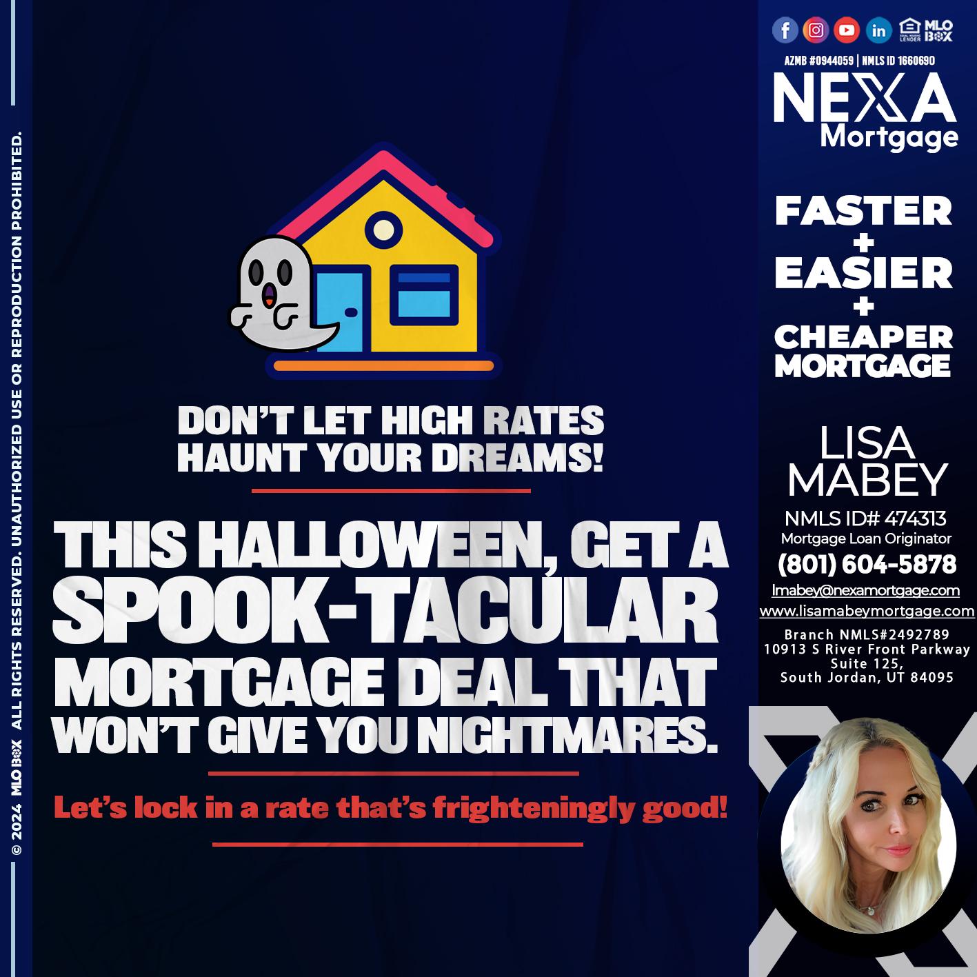 spook-tacular - Lisa Mabey -Mortgage Loan Originator
