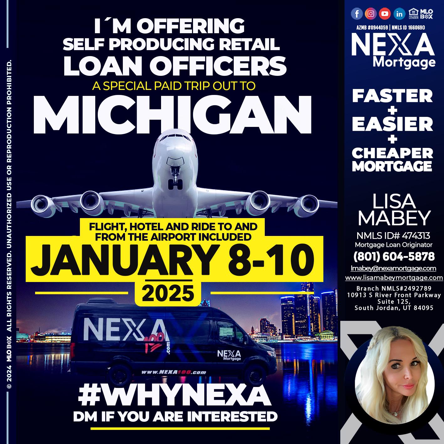 michigan trip - Lisa Mabey -Mortgage Loan Originator